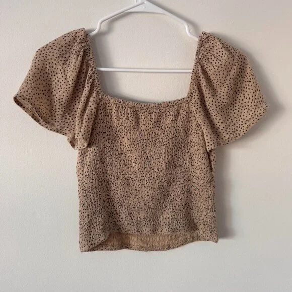 Leopard Puff Sleeve - Picture 4 of 4